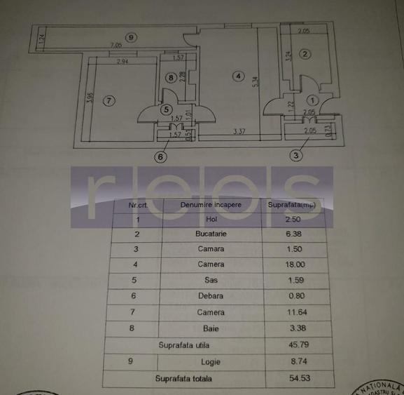 VANZARE 2 CAMERE | ETAJ 1 | ZONA TINERETULUI - 8