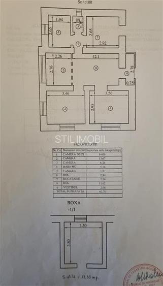 ULTRACENTRAL - Apartament 3 camere - Râpa Galbenă + Boxa + Garaj ! - 8