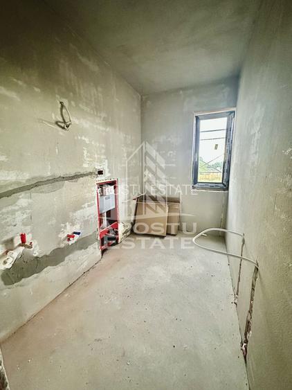 Apartament cu 3 camere, semidecomandat, etaj 1, zona Lidl din Giroc - 6