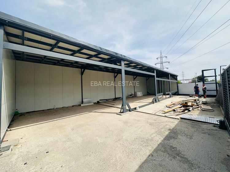 Spatiu comercial de inchiriat, stradal, str Crinului,Rosu 250mp curte+150mp hala - 8