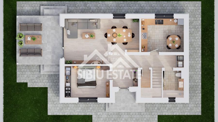 Casă individuală cu grădină generoasă – confort, spațiu și eleganță - 4