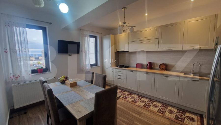 Apartament 3 camere decomandat , 2 bai ,105 mp cu balcon, Tractorul bloc nou - 14