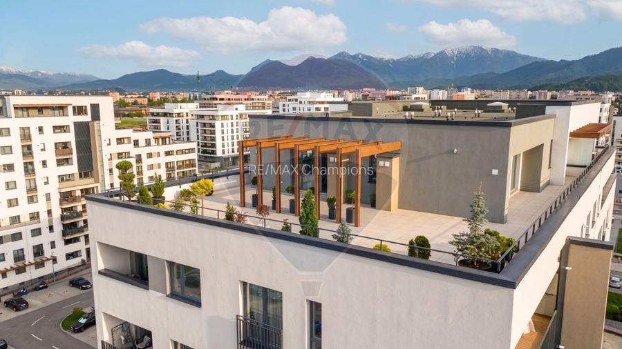 Penthouse Coresi | Vedere Tâmpa | 101mp utili+168mp terasă | 2 parcări - 5