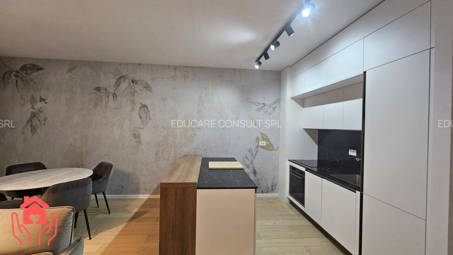 Baneasa Shopping City(THE IVY)-3 camere, 104 mp, mobilier ROVERE, terase, garaj! - 9