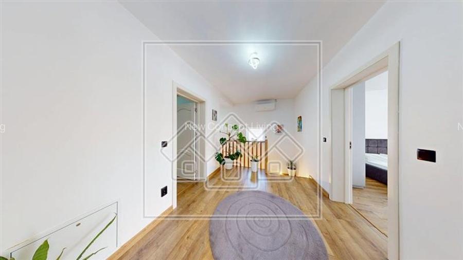 Casa individuala, 120 mp utili + 750 mp teren - mobilata, utilata