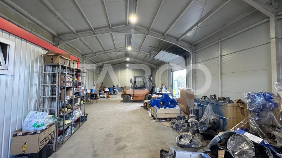 Hala industriala acces direct din DnE1 de vanzare in Cristian Sibiu