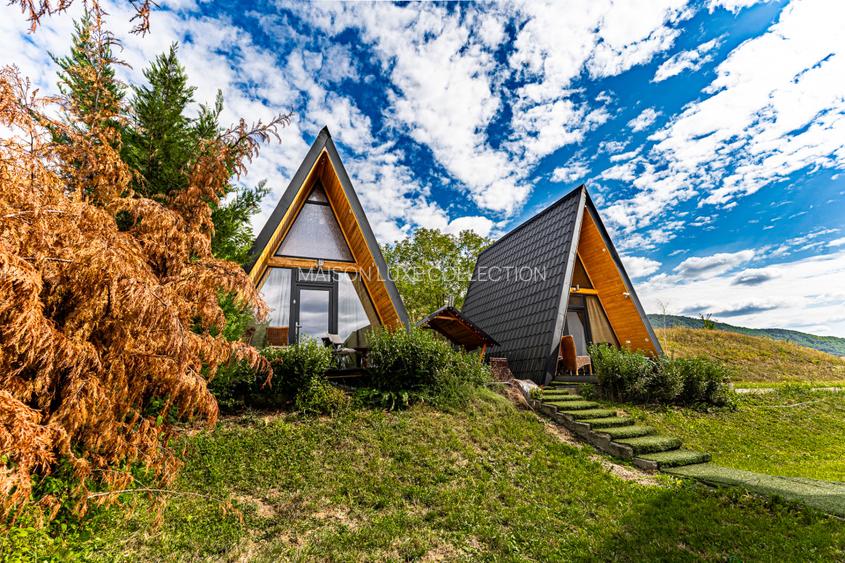 Com 0% Vilă turistică cu 8 camere +căsuțe A-frame, teren 5575 mp Călimănești VL - 13