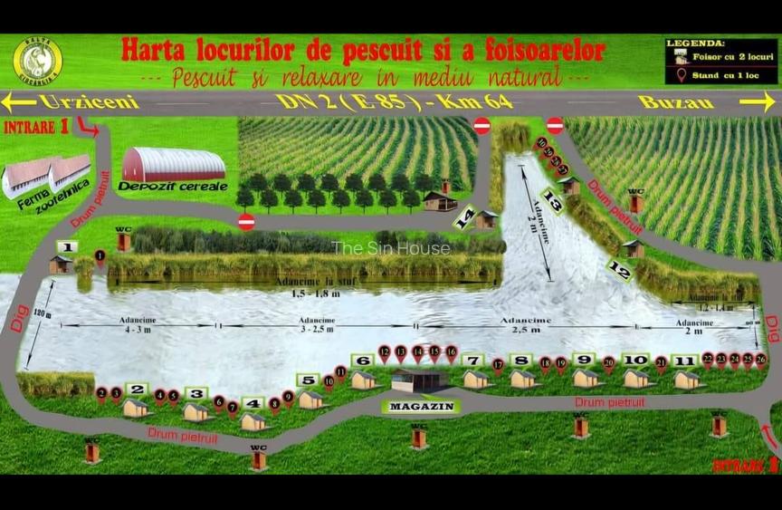 Închiriez Baltă de Pescuit – 12 Ha de Relaxare și Capturi - 20