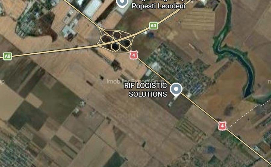 Teren intravilan 6ha cu deschidere 82ml la DN4, apropiere A0 - 2