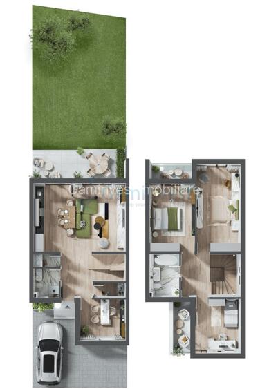 Casa noua de vanzare cu etaj in Cartierul Nufarul, Oradea - 2