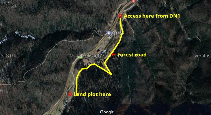 De vanzare teren intravilan 4.500 mp, Timisul de Jos, langa DN1 si PETROM - 2