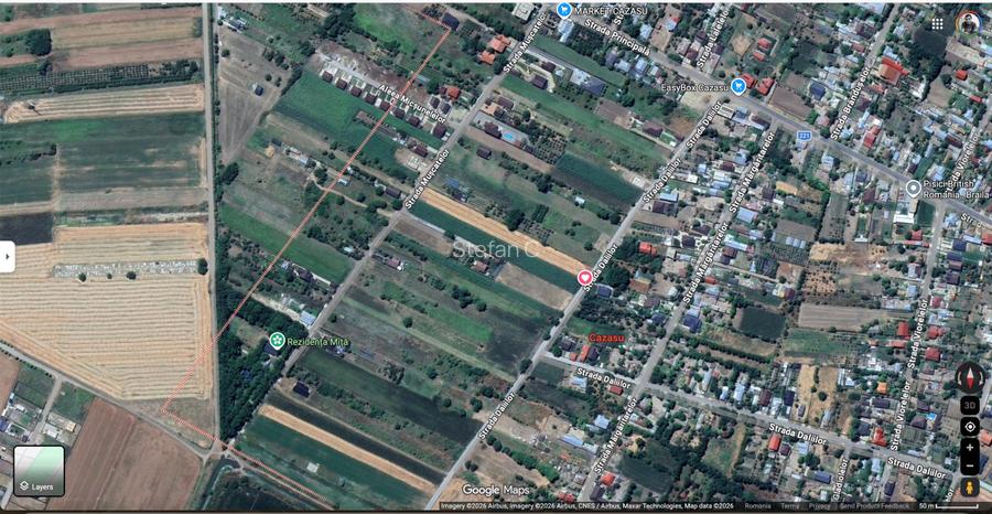 Teren intravilan 4000m2 - Cazasu, Braila - 3