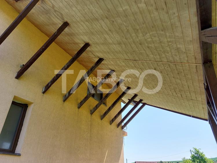 Casa deosebita 5 camere cu teren 2000 mp Sura Mare Hamba Sibiu - 34