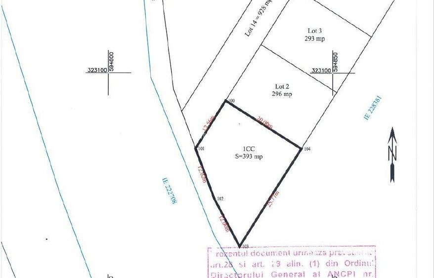 VANZARE TEREN THEODOR PALLADY - Drumul Lunca Corbului - 6