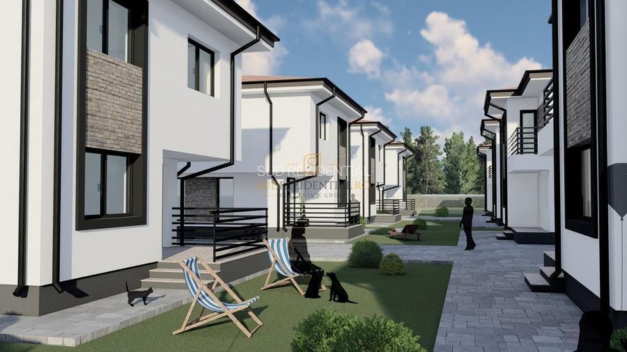 Lot de teren intravilan 2473 mp, proiect si autorizatie pentru 9 vile Berceni - 8