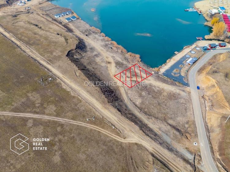 Litoralul vestului, 1000 mp,deschidere la lac, Ghioroc - 4