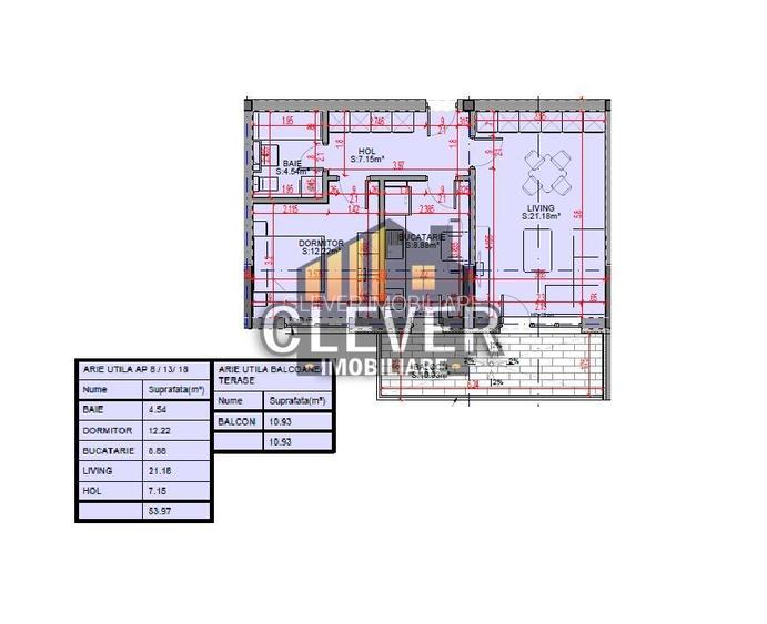 2 Camere decomandat 65 mp Pallady - Metrou Teclu, Comision 0% - 1