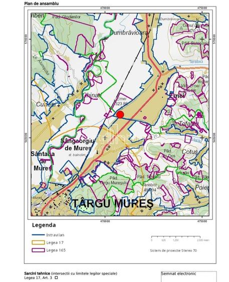 Teren 1 020 Mp Intravilan, de Vanzre, Zona Selgros, Sg De Mures - 3