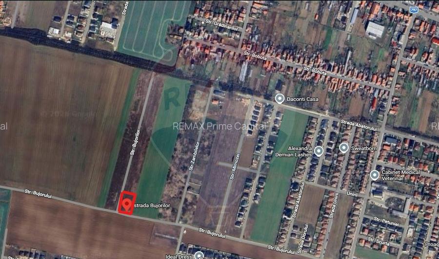 Loc de casă/ Teren intravilan, de vânzare, Sântandrei, Str. Bujorilor - 2