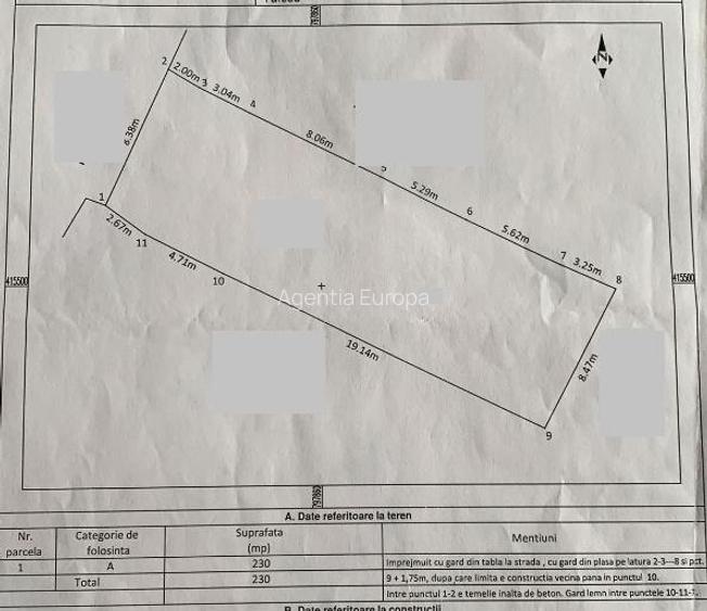 Teren de vanzare cu certificat de urbanism P+1 zona E3 - 2