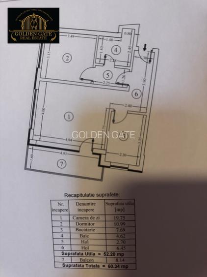 COMISION 0 | Crangasi - 2 Camere Decomandat Bloc Nou Mobilat Balcon - 14