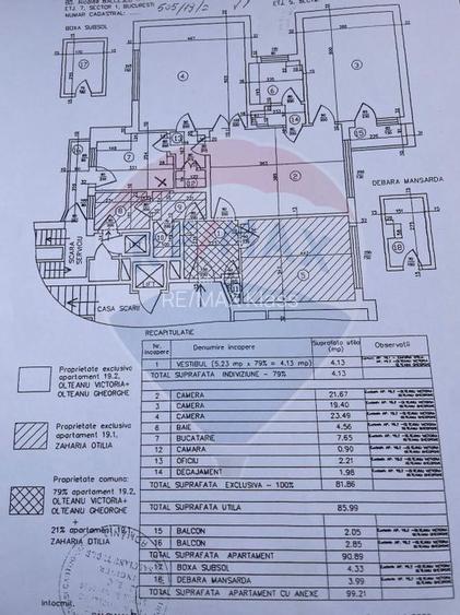 Vanzare Apartament 3 Camere, 2 Balcoane+2 Boxe, Universitate-P. Romana - 4