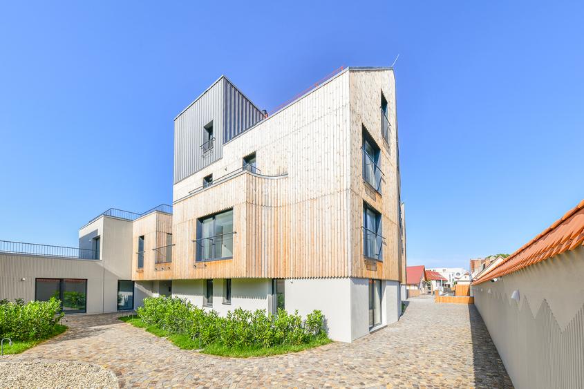 Apartament 2 camere la parter, cu grădină   în ansamblul rezidențial M99 - 2