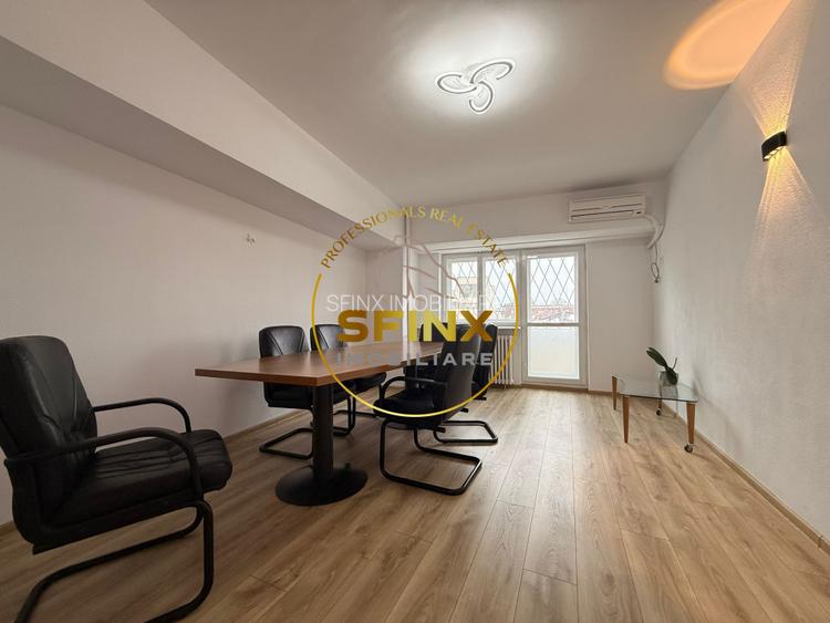3 camere Piata Alba Iulia/ B-dul Unirii/ Decebal/ birou/ etaj 1/ bloc 1991  - 2
