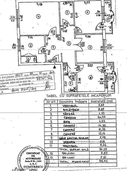 Apartament 4 camere – Strada Novaci Bloc 1989 Zona excelenta - 1