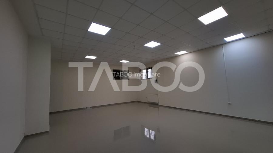 Spatiu comercial cu 2 camere 132 mpu parter cu vad auto Turnisor Sibiu - 6