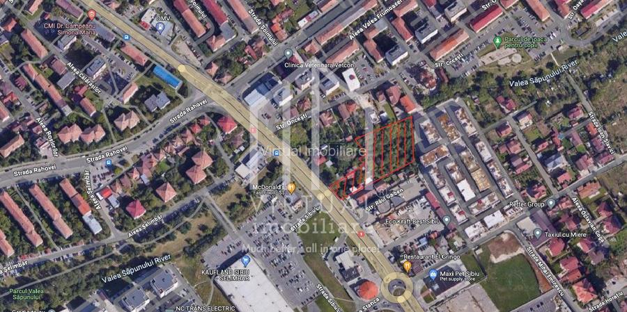 Teren intravilan Sibiu - 3850 MP - Bd. Vasile Milea - 3