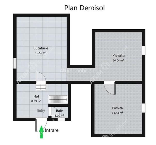 Casa individuala 4 camere 2 bai teren 1310 mp zona Gusterita Sibiu - 11