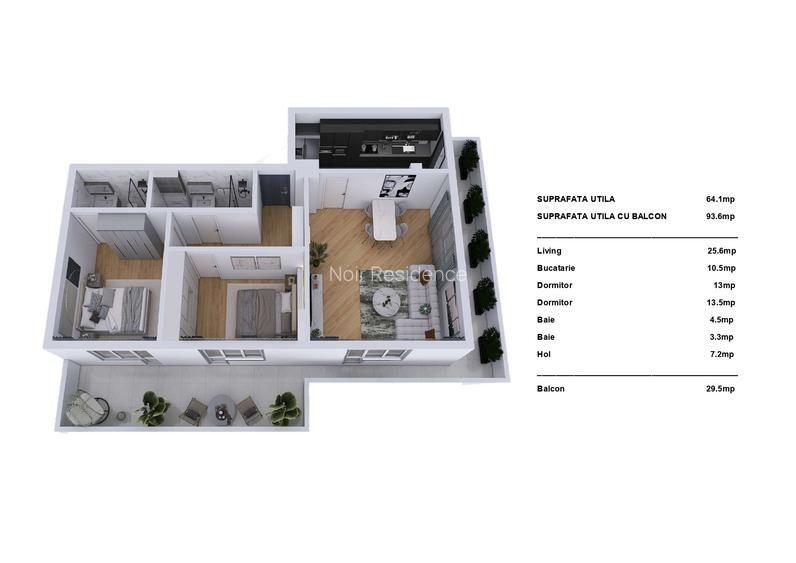 Dezvoltator, Tomis Plus, Palazu Mare, Elvila Apartamente 2,3 si 4 camere - 4