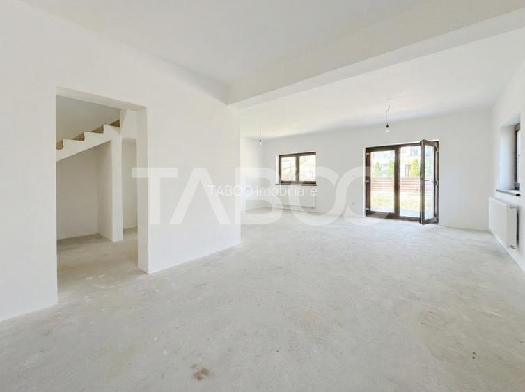 Casa 143 mpu de tip Duplex 5 camere  semifinisata intabulata - 2