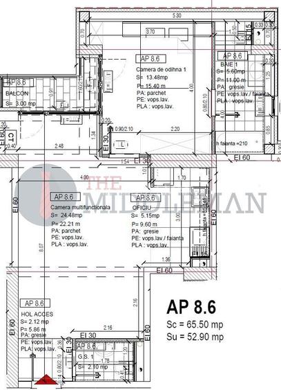 Apartament cu 2 camere langa  Piata Obor- Mall Veranda - 2