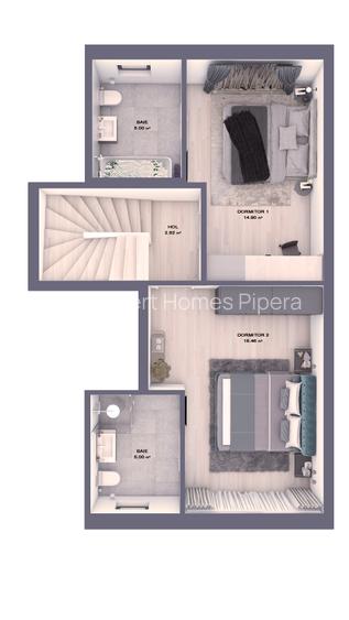Vila 5 camere tip 1 - Mobexpert Homes Pipera - 3