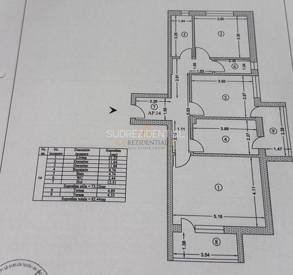 Apartament 3 camere decomandat, mobilat si utilat, Popesti Leordeni - 19