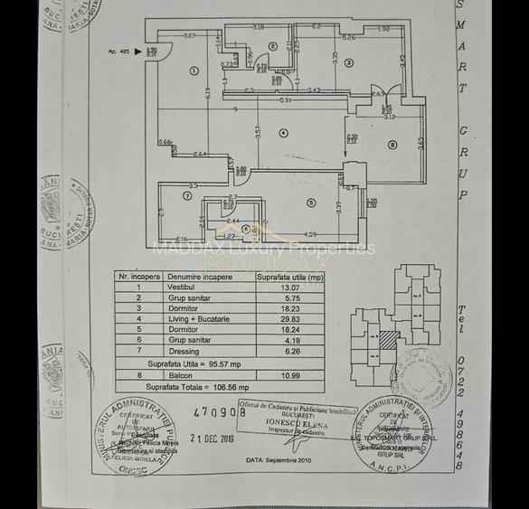 Apartament 3 camere // 2 saune // metrou Pipera - 1
