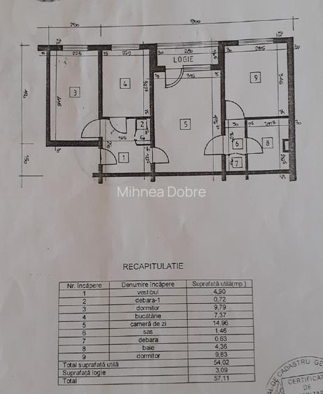 URGENT Apartament 3 camere str Stanjeneilor - 7