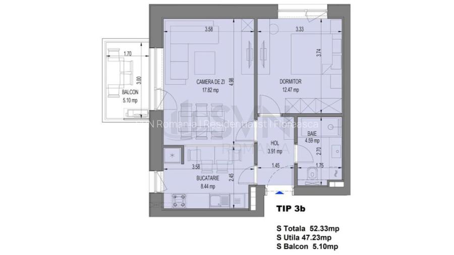 REA1028893 Nusco Faza 2 l Apartament 2 Camere de Vanzare - 6