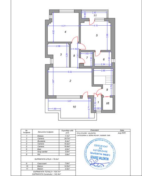 Apartament 3 camere aproape de metrou Obor/3-Rooms near Obor subway - 15