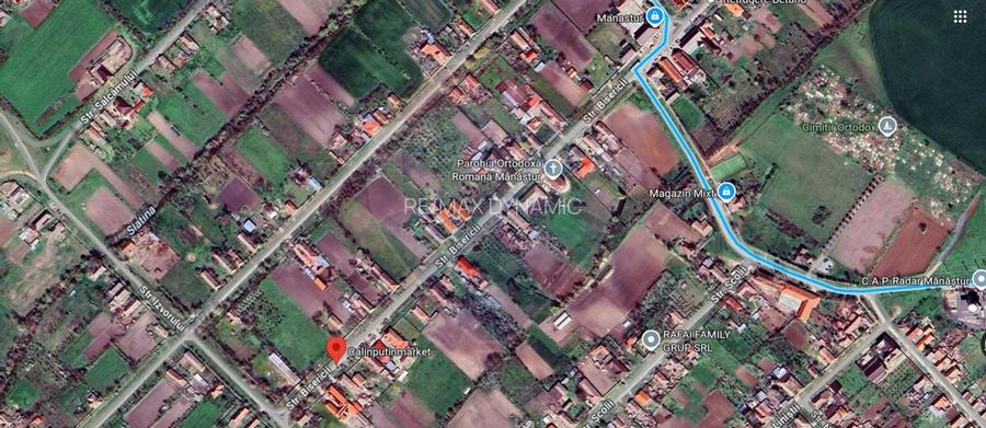 Teren intravilan de vanzare 2,209mp in loc. Manastur, jud. Arad - 3