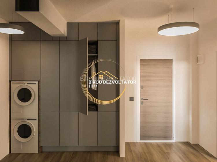 Decomandat Terasa Vedere libera Geam la baie Ansamblu premium Metrou - 3