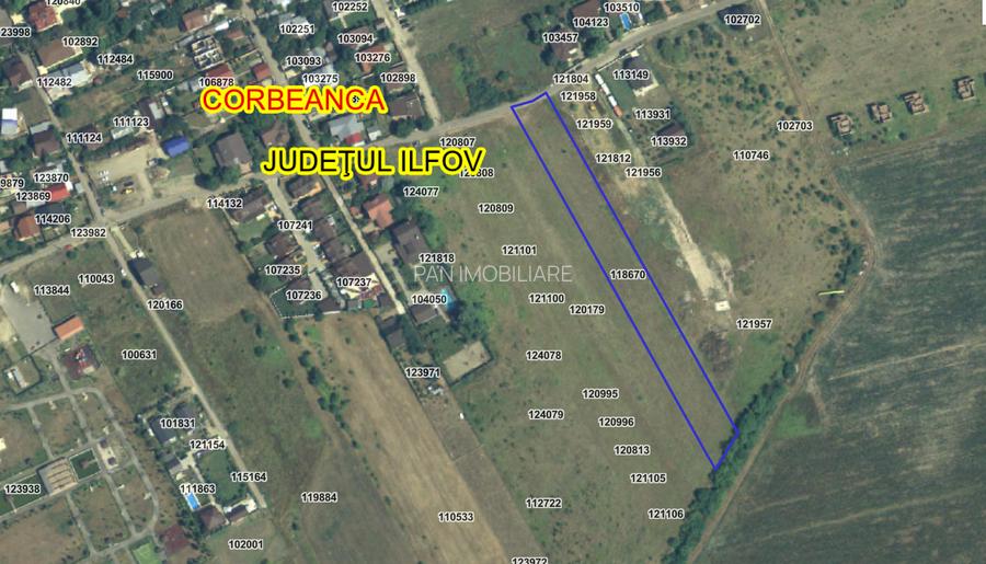Teren Intravilan – 5.187mp – Corbeanca – P+2E+M - 8