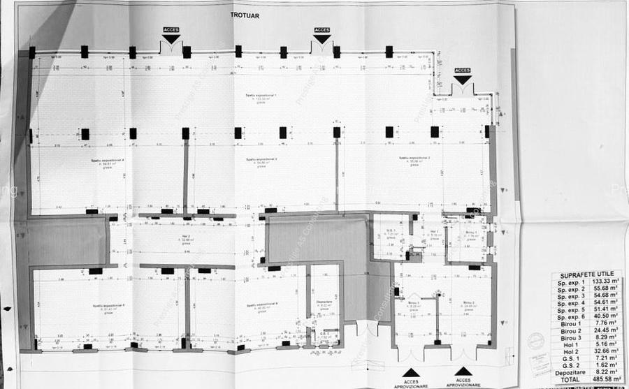 Spatiu comercial 485 mp | Stradal | ISU | 3 intrari | L Rebreanu - 1