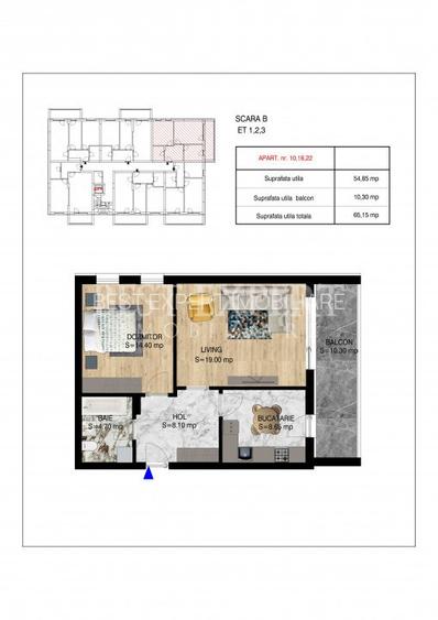 2 Camere Zona Linistita - 3