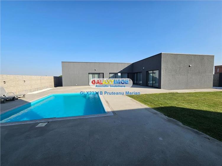 Vanzare casa de Lux cu piscina in aer liber situata in comuna Clinceni - 17