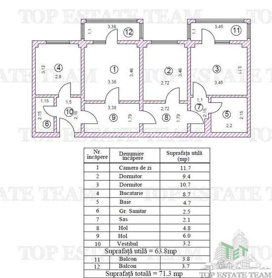 Apartament 3 camere | Mega Mall | Renovat si Utilat - 22