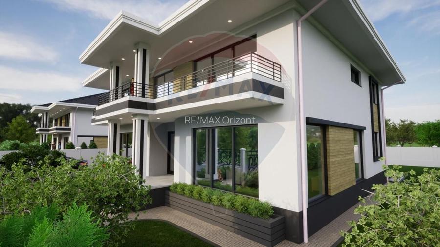 Vilă modernă P+1 în Ghimbav | 330 mp utili | Teren 815 mp - la roșu - 10