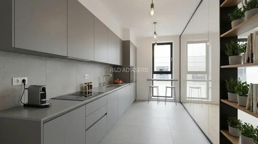 2 Camere Finisat LUX | NuscoCity Faza 2 |Aviatiei - Pipera | Finalizat - 5